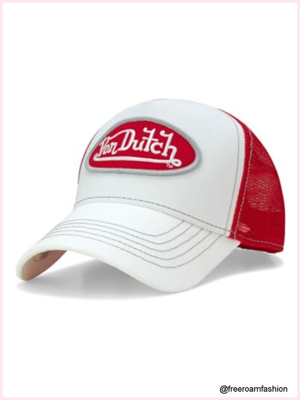 Trucker Hat - Curved Bill Mesh Back Snapback Baseball Cap